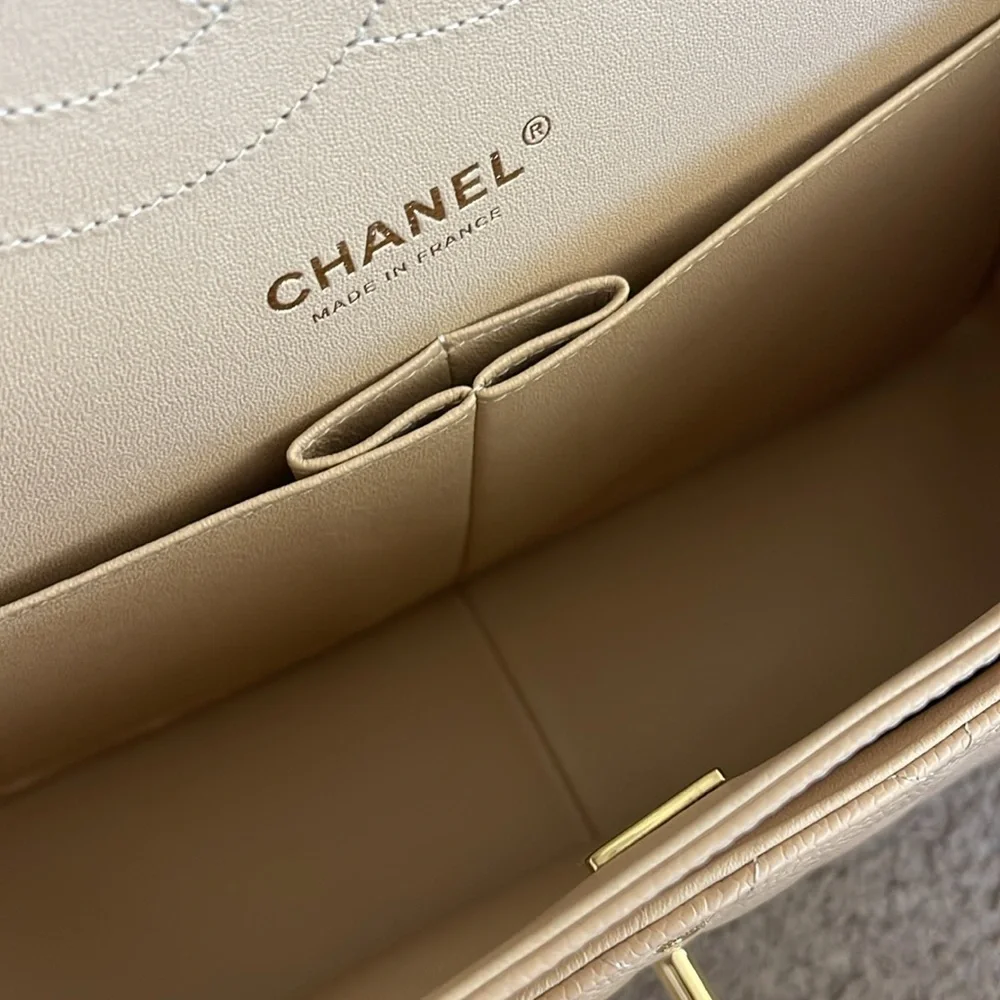 New‎ in Box Chanel Jumbo Classic Flap - Rose Clair Caviar with Gold Hardware
